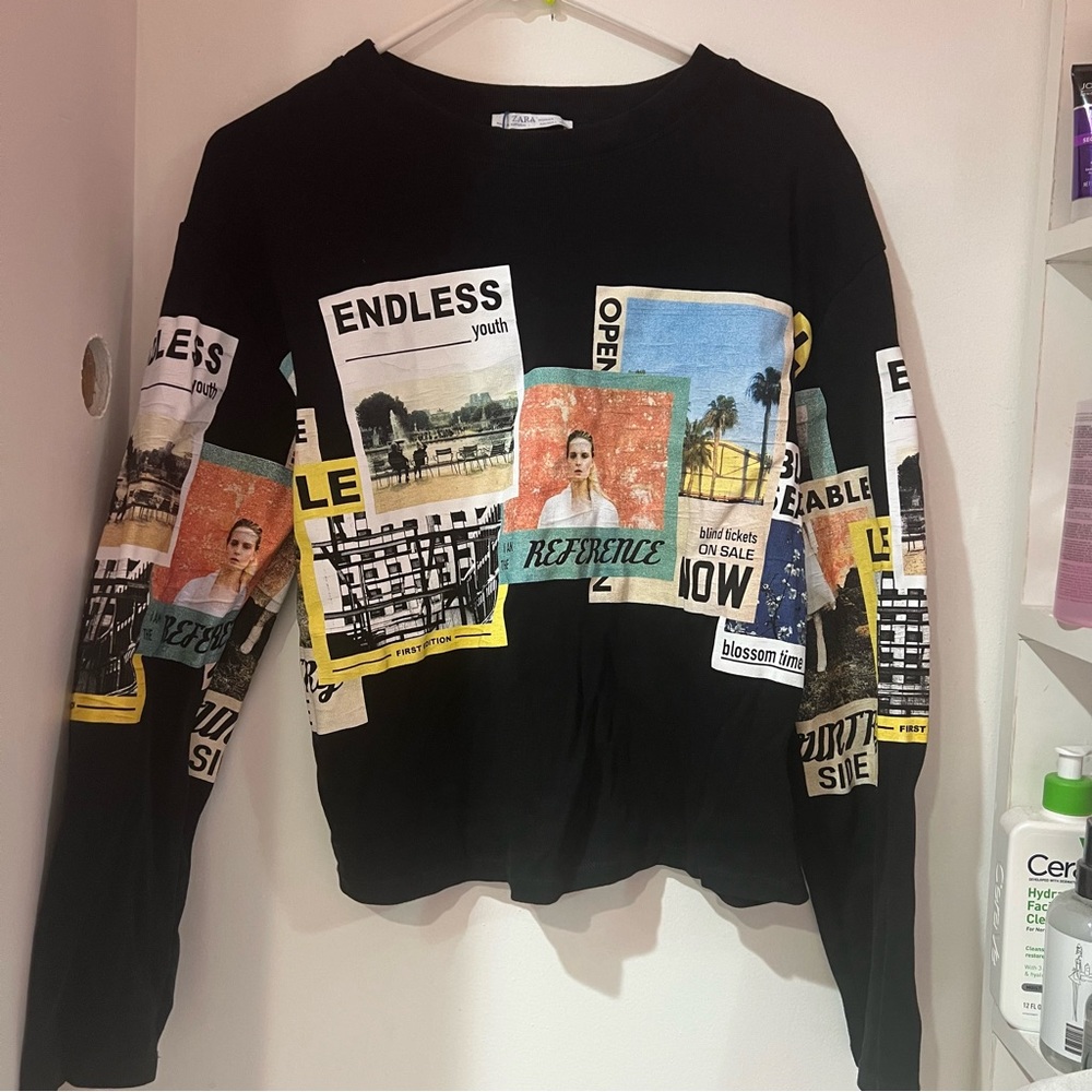 Zara sweatshirt size M
